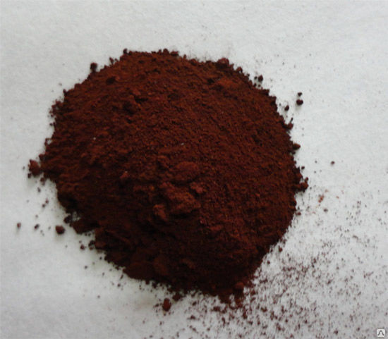 Железа оксид, пигмент для обжига керамики